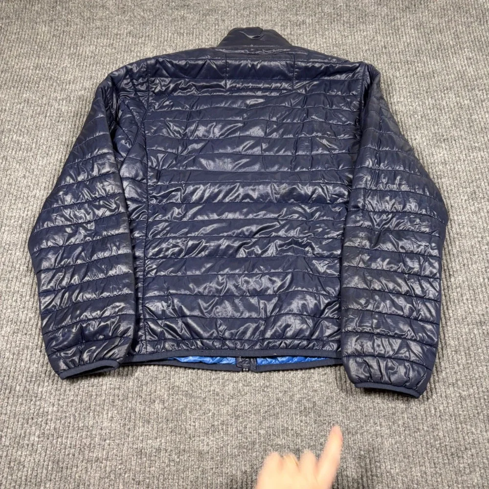 J. Crew Jacket Mens S 3 in 1 System Blue Quilted Puffer Full Zip Lightweight